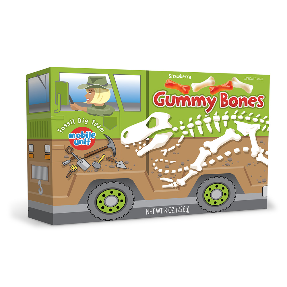 Gummy Bones 8oz Box