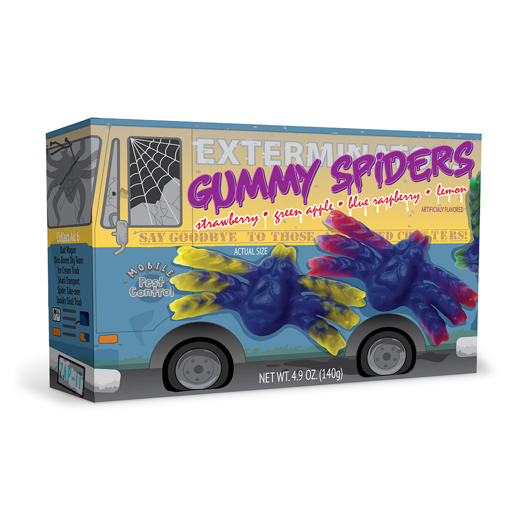 Gummy Spiders 8oz Box