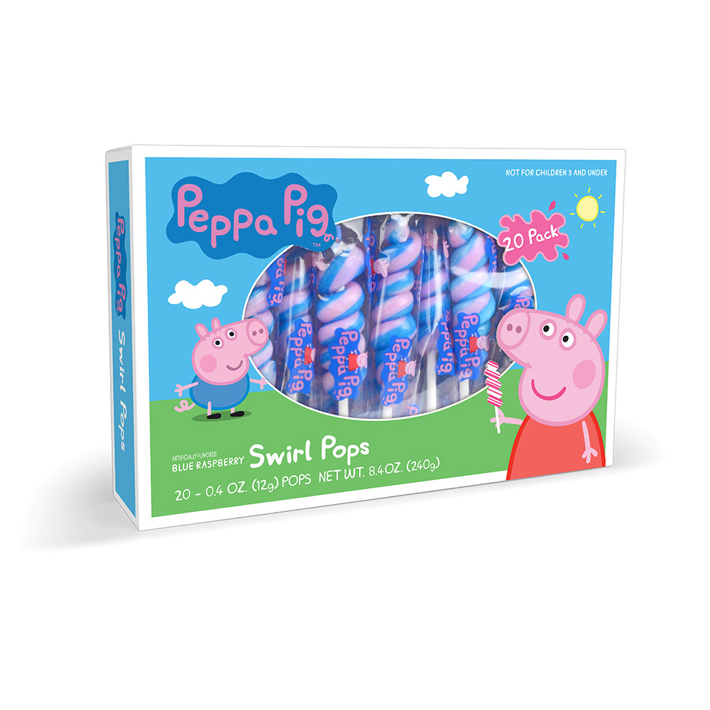 20pk Peppa Pig Swirl Pops Box