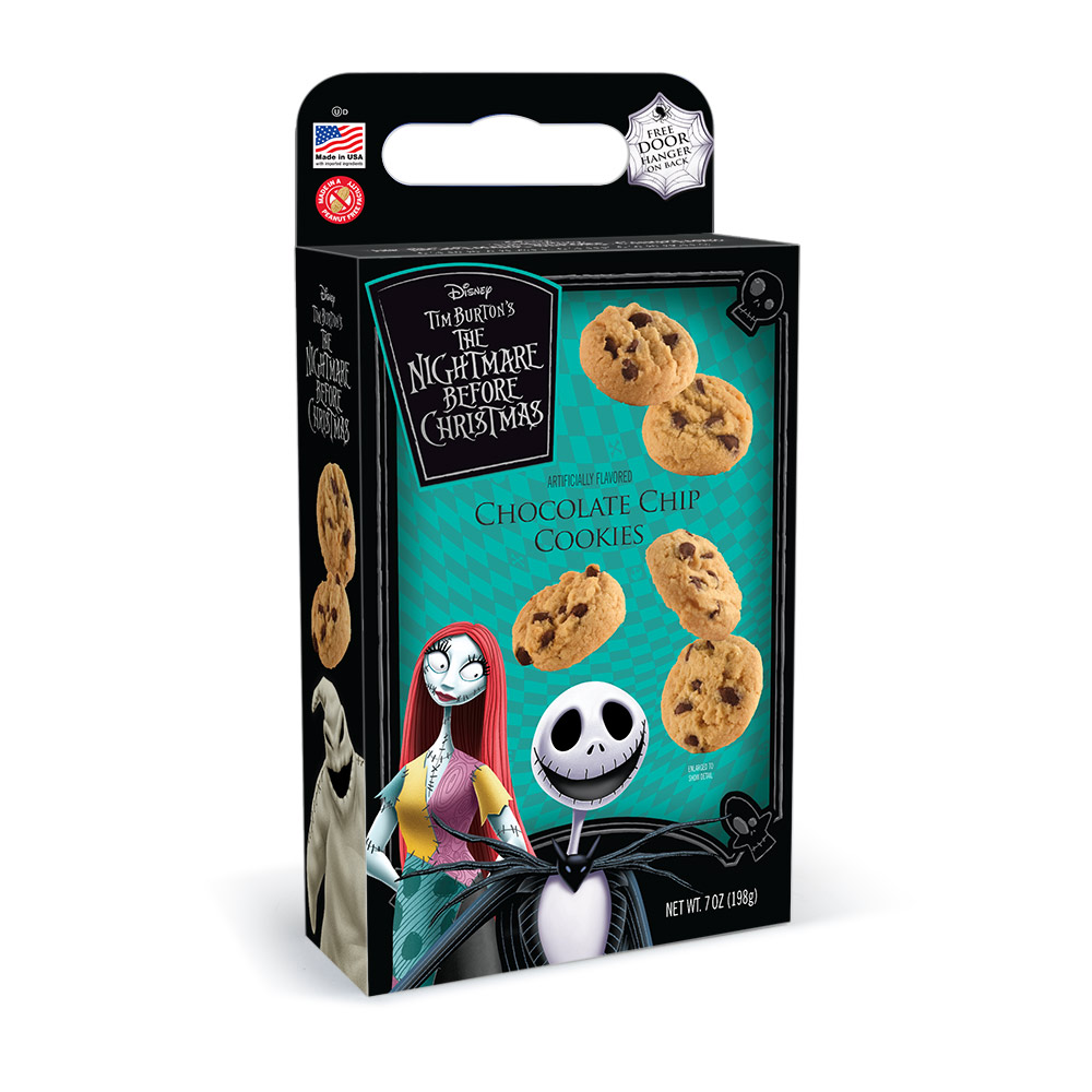 Nighmare Before Christmas Chocolate Chip Cookies Cuboid Box