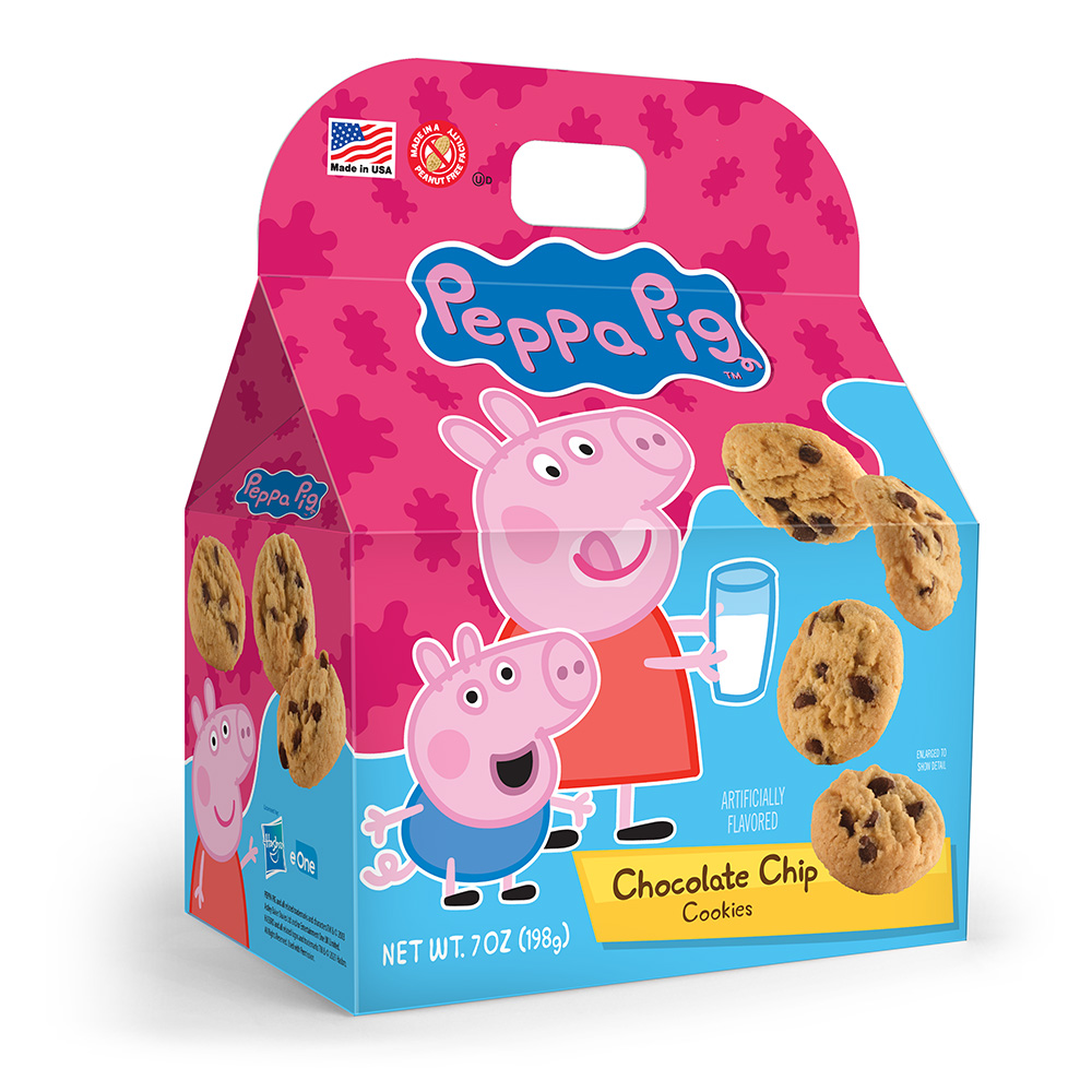 Peppa Pig Chocolate Chip Cookie Gable Box