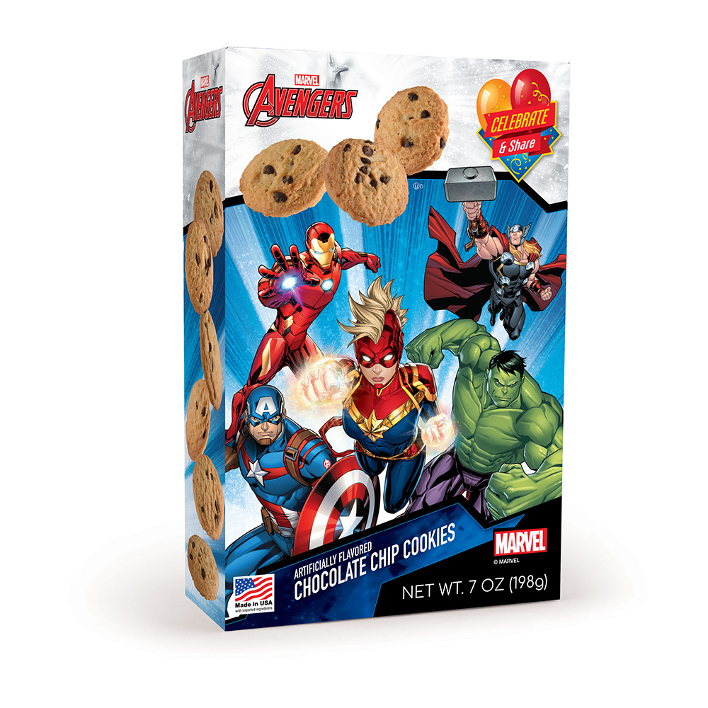 Marvel Avengers Chocolate Chip Cookies