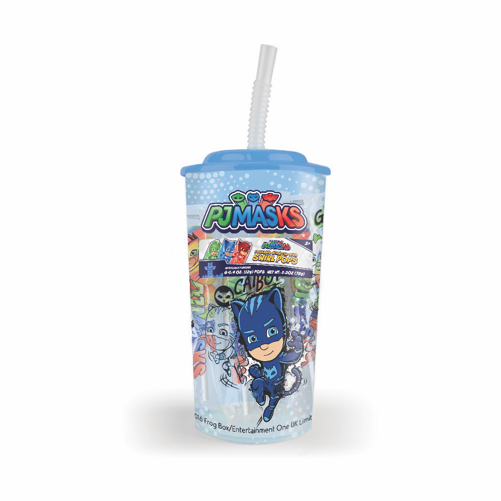 PJ Masks Everyday Drink Cup with Swirl Pops